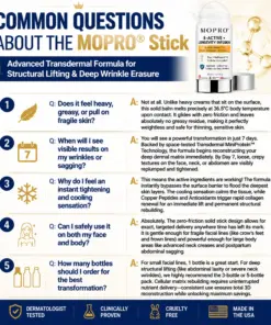 MOPRO® 8-ACTIVE • LONGEVITY INFUSION-Dual MiniProtein & Cellular Antioxidant Solid Serum Stick