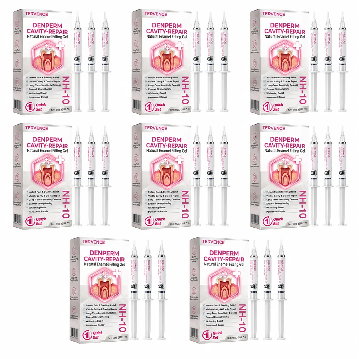 TERVENCE® Cavity-Repair Natural Enamel Filling Gel