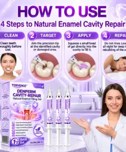 TERVENCE® DenPerm Cavity-Repair Natural Enamel Filling Gel
