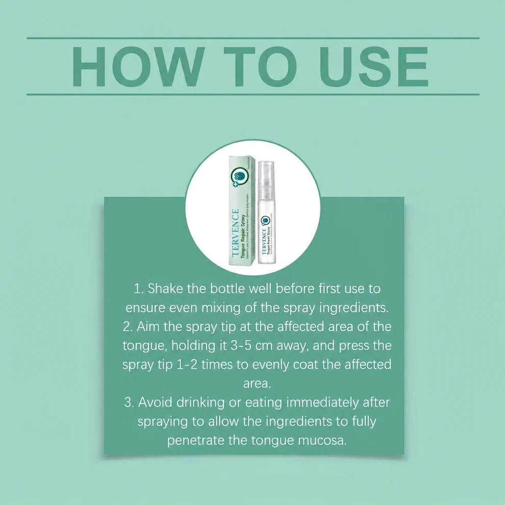TERVENCE™ Tongue Repair Spray - Image 3
